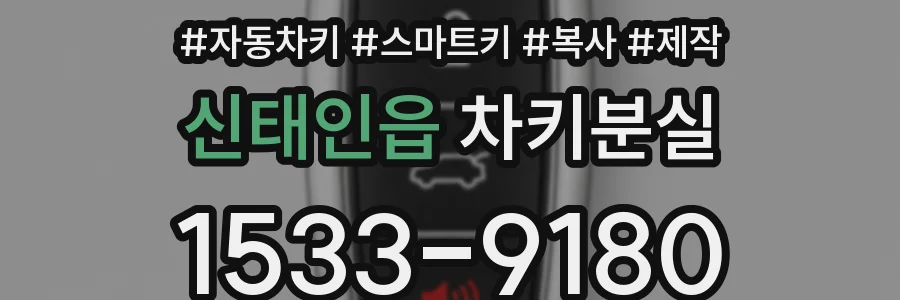 신태인읍 차키분실