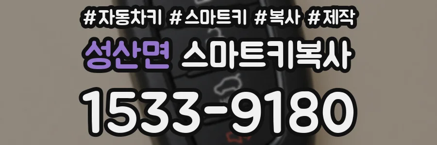성산면 스마트키복사