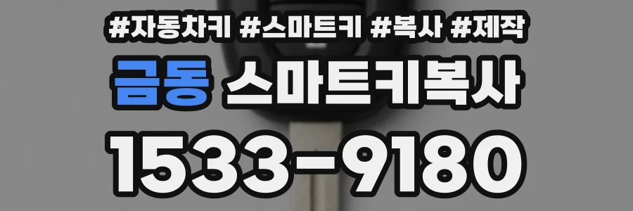 금동 스마트키복사