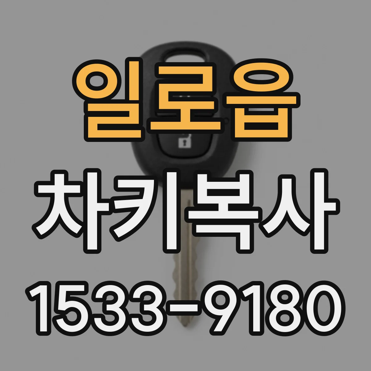 일로읍 차키복사