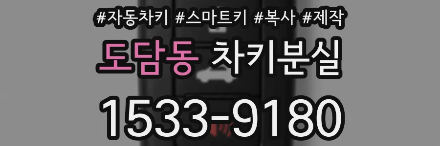도담동 차키분실