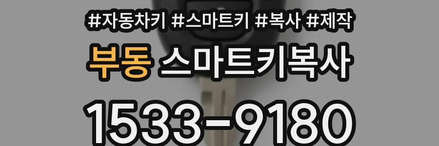 부동 스마트키복사