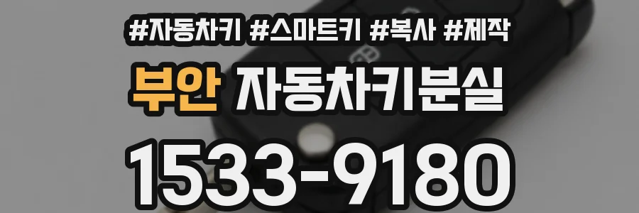 부안 자동차키분실