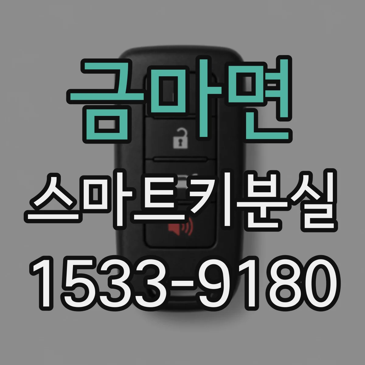 금마면 스마트키분실