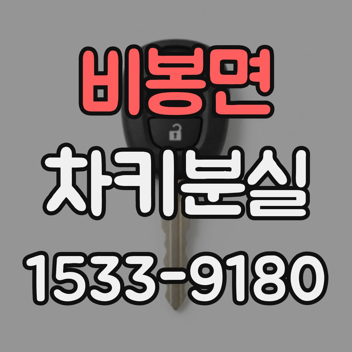 비봉면 차키분실