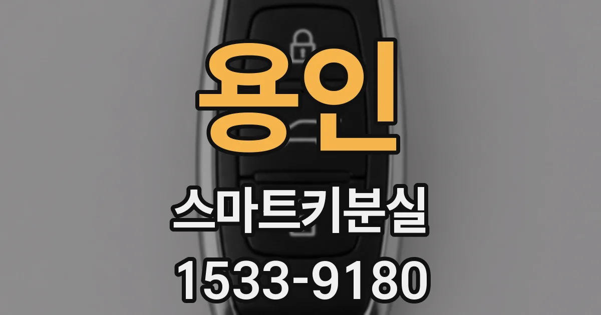 용인 스마트키분실
