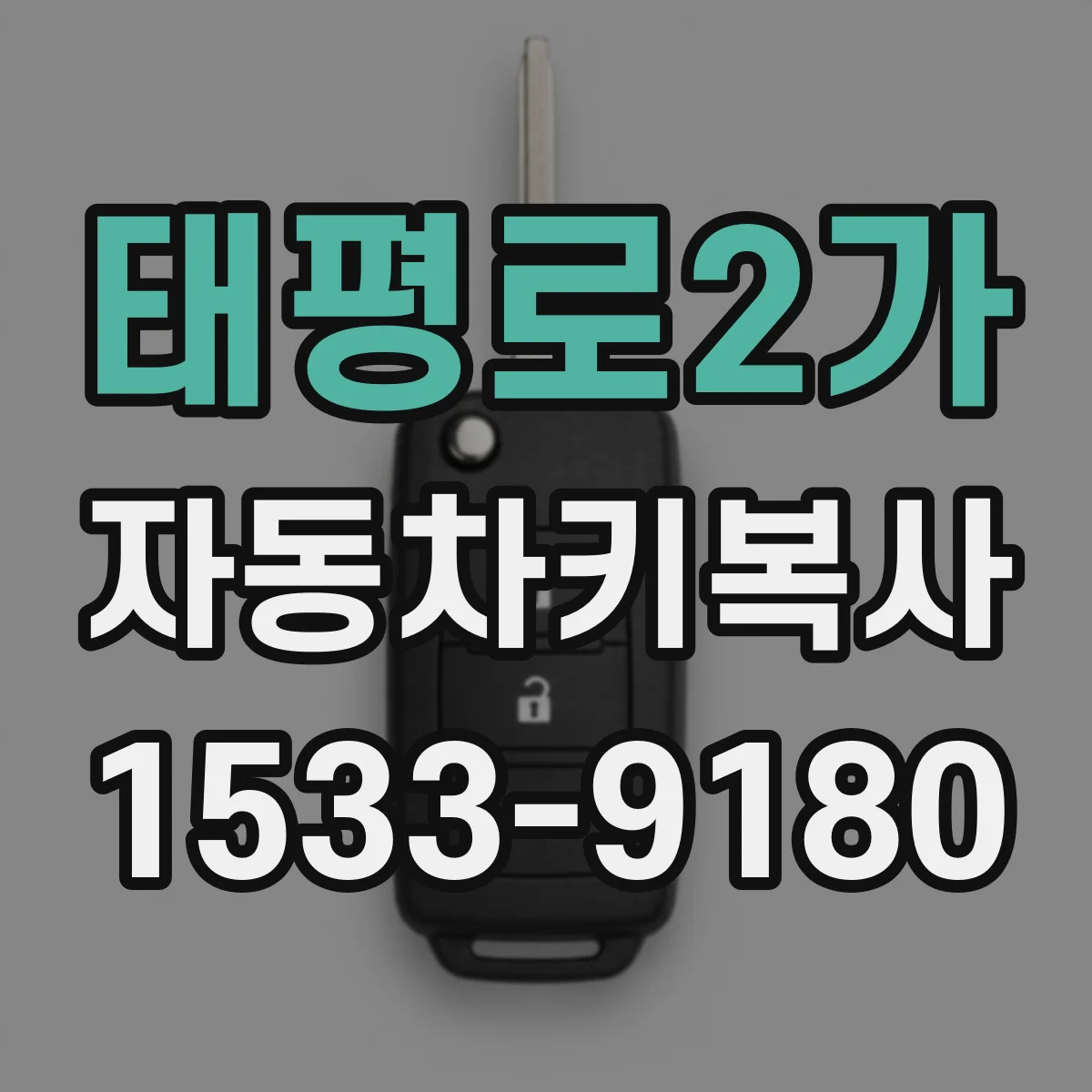 태평로2가 자동차키복사