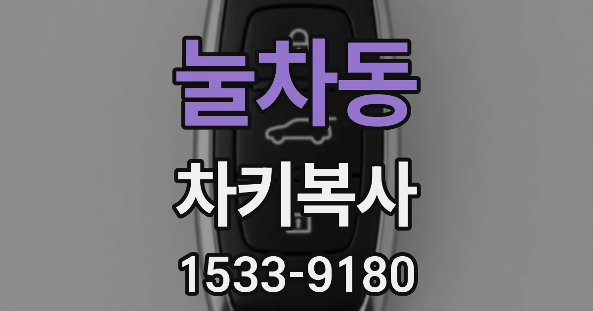 눌차동 차키복사