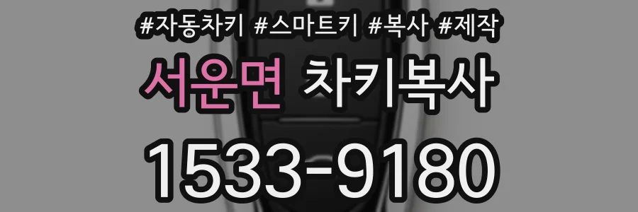 서운면 차키복사