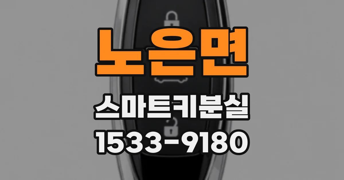 노은면 스마트키분실