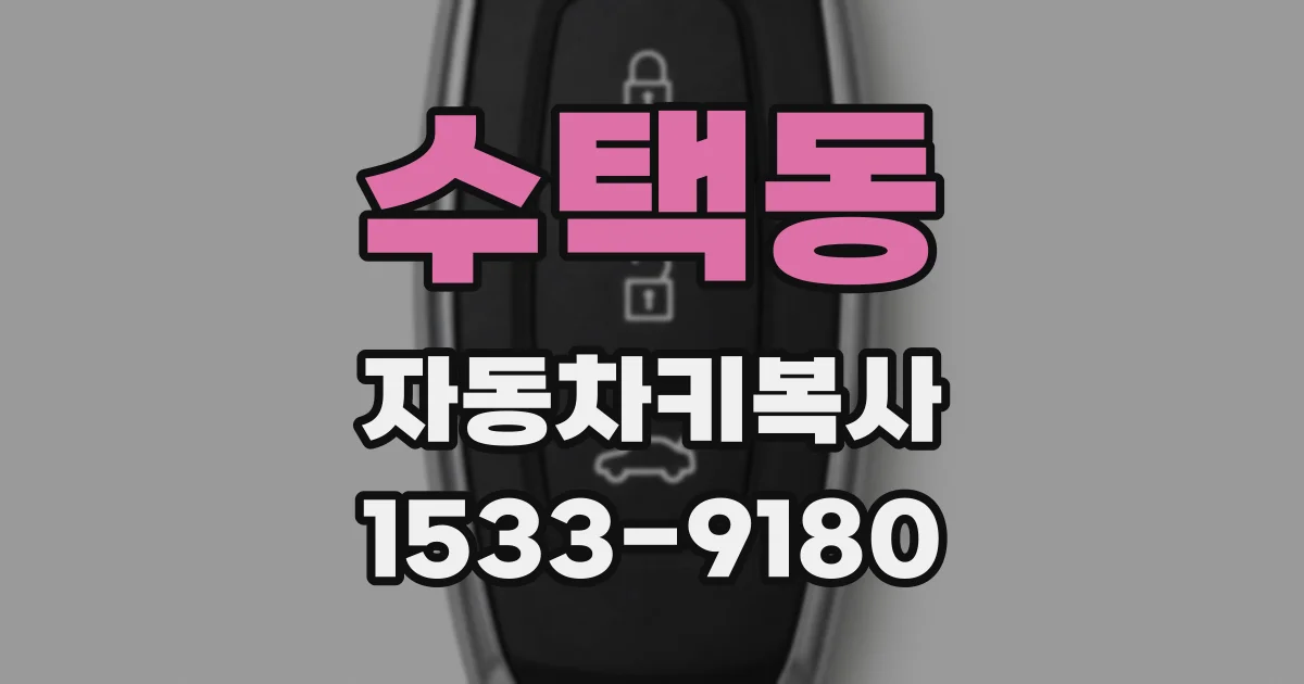 수택동 자동차키복사