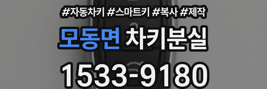 모동면 차키분실