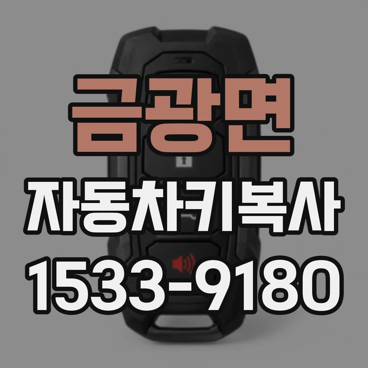 금광면 자동차키복사