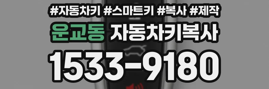 운교동 자동차키복사