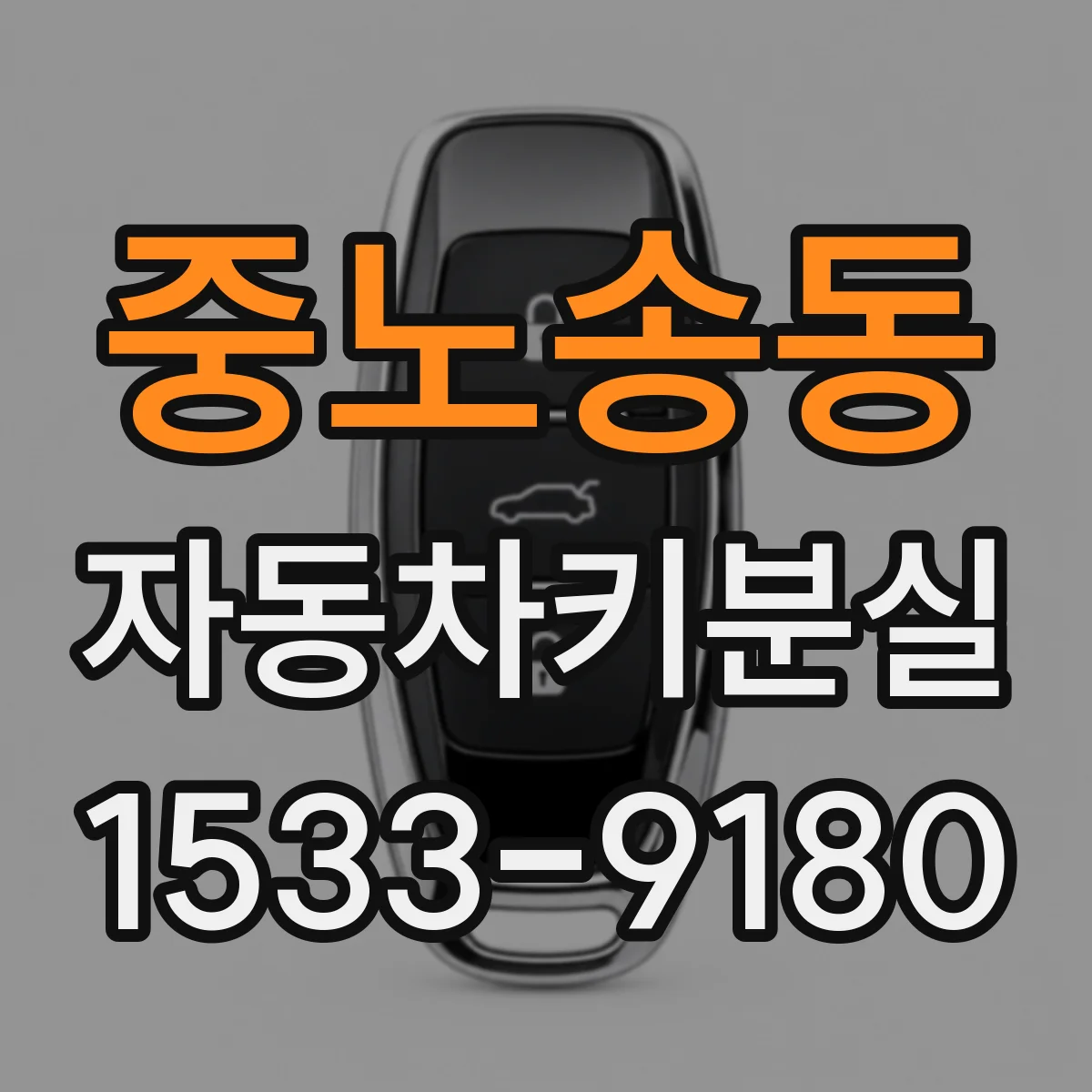 중노송동 자동차키분실
