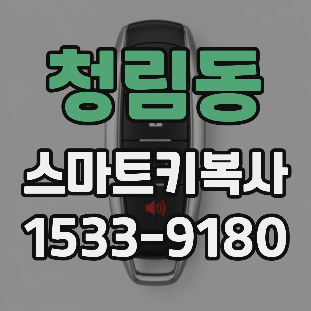 청림동 스마트키복사