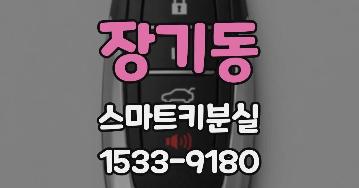 장기동 스마트키분실
