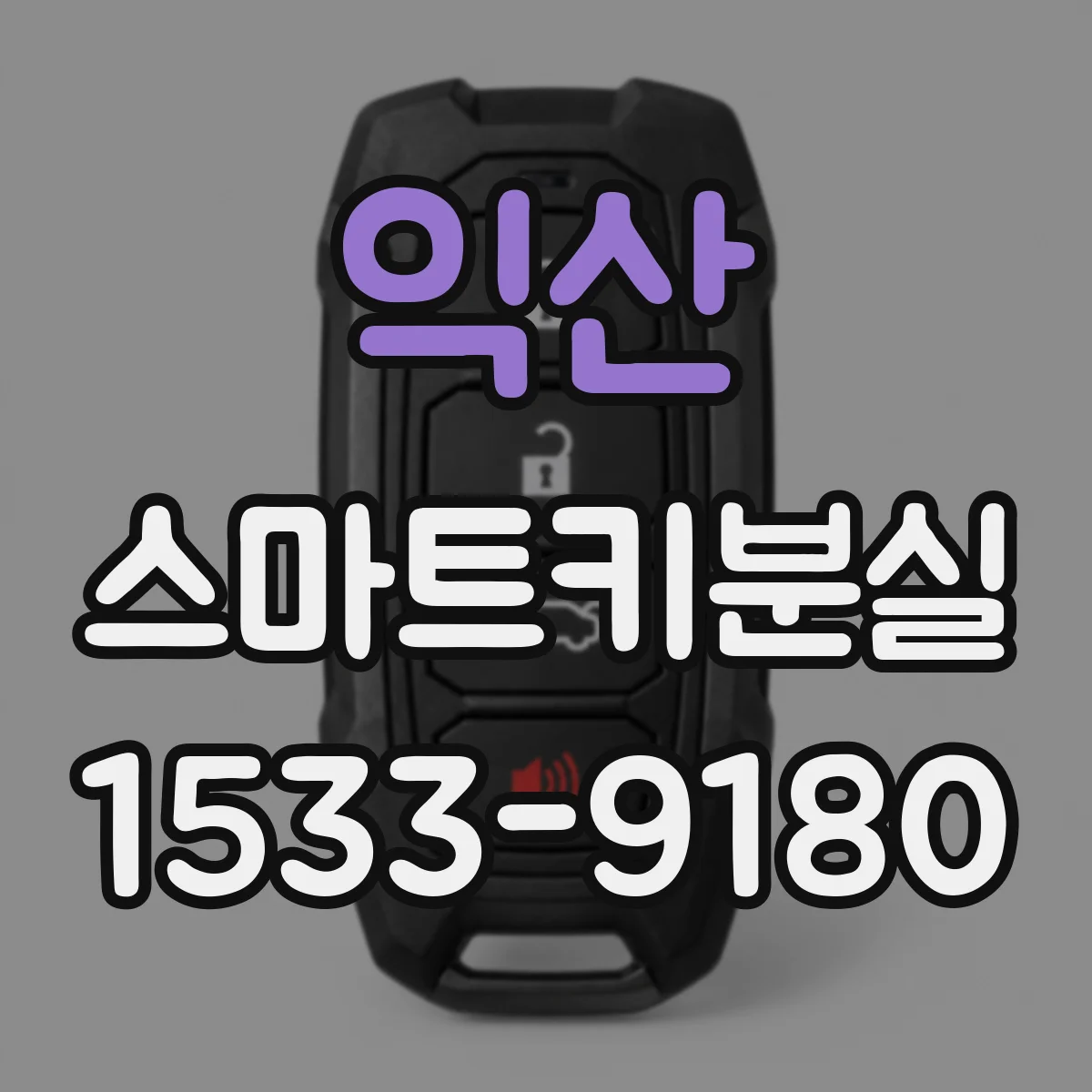 익산 스마트키분실