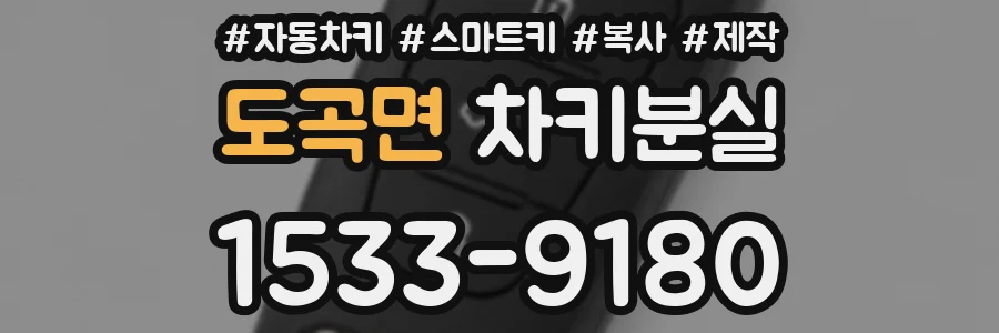 도곡면 차키분실