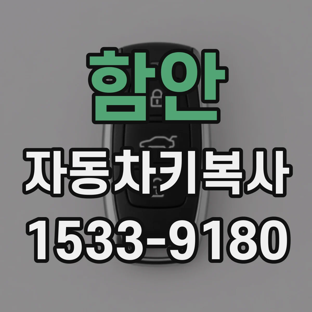 함안 자동차키복사