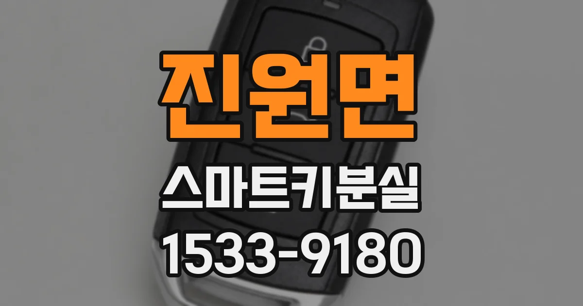 진원면 스마트키분실