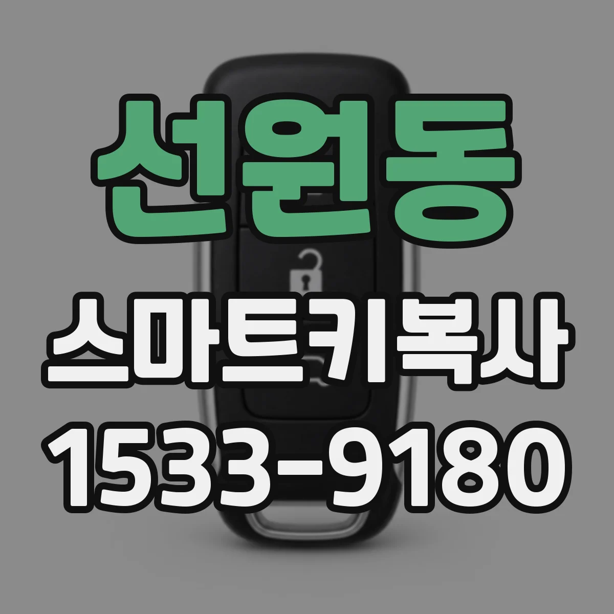 선원동 스마트키복사