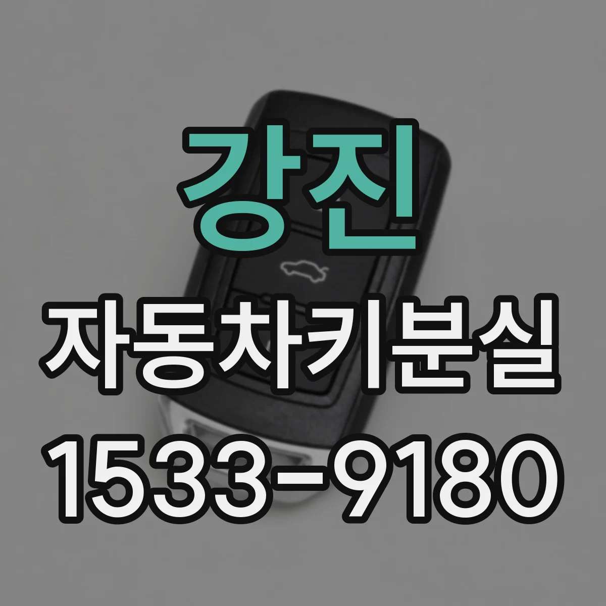 강진 자동차키분실