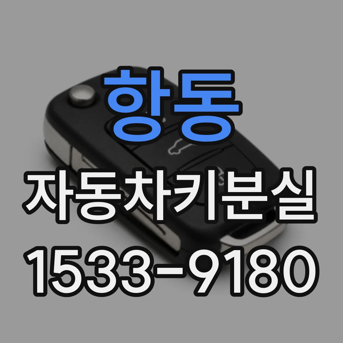 항동 자동차키분실