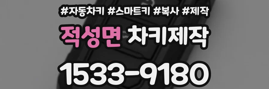 적성면 차키제작