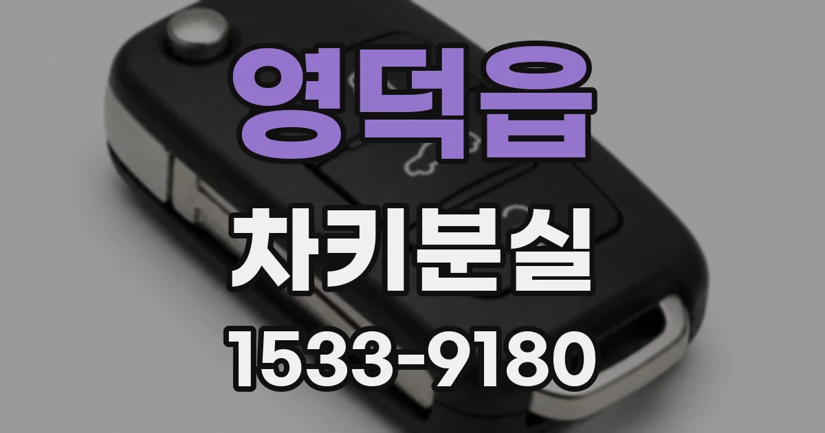 영덕읍 차키분실