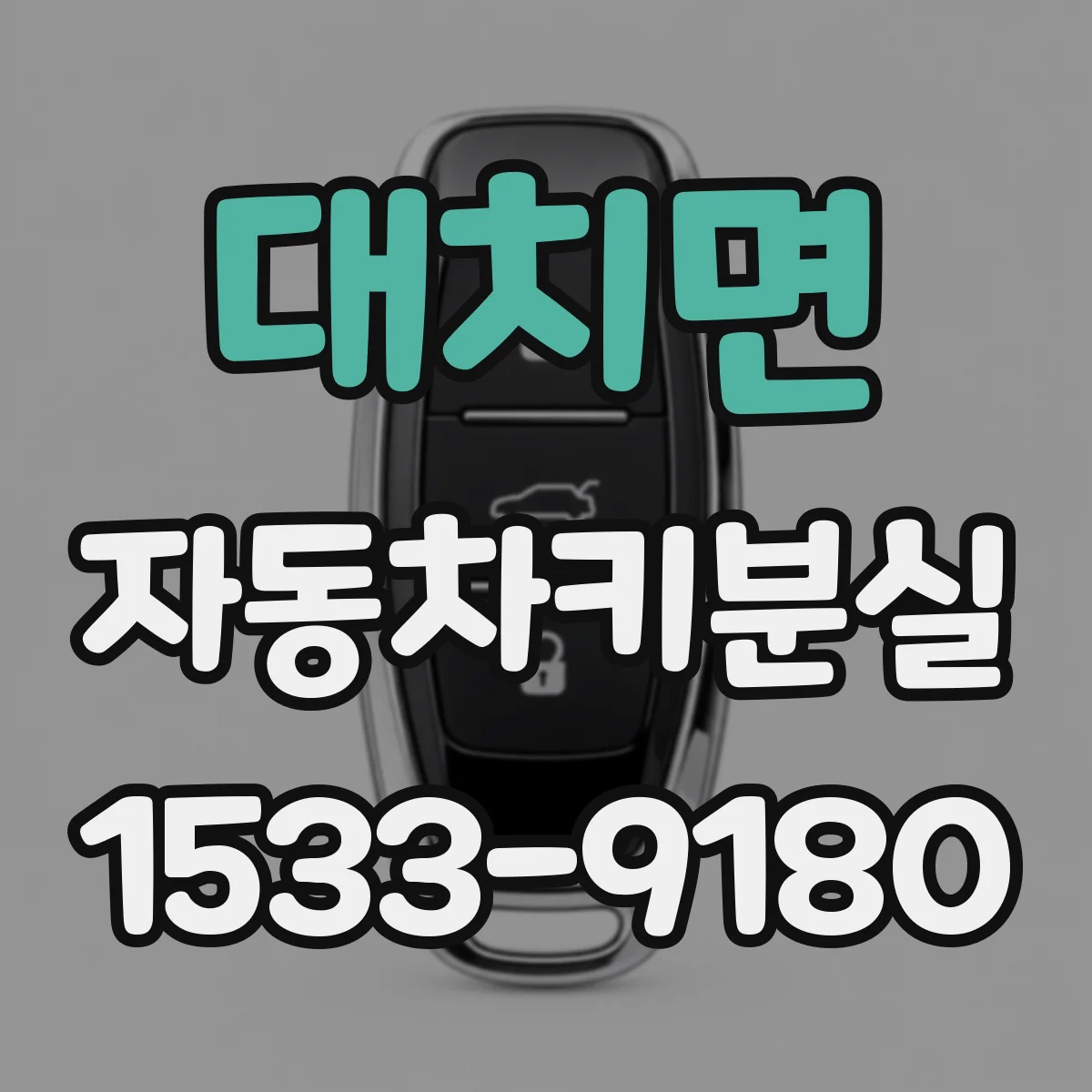 대치면 자동차키분실