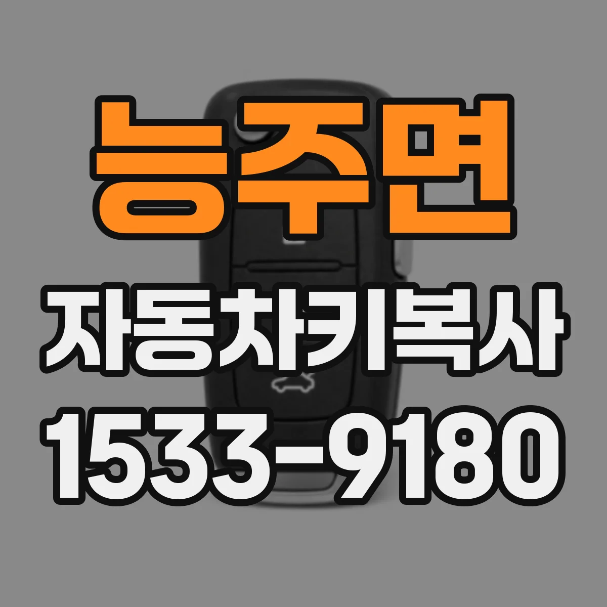 능주면 자동차키복사