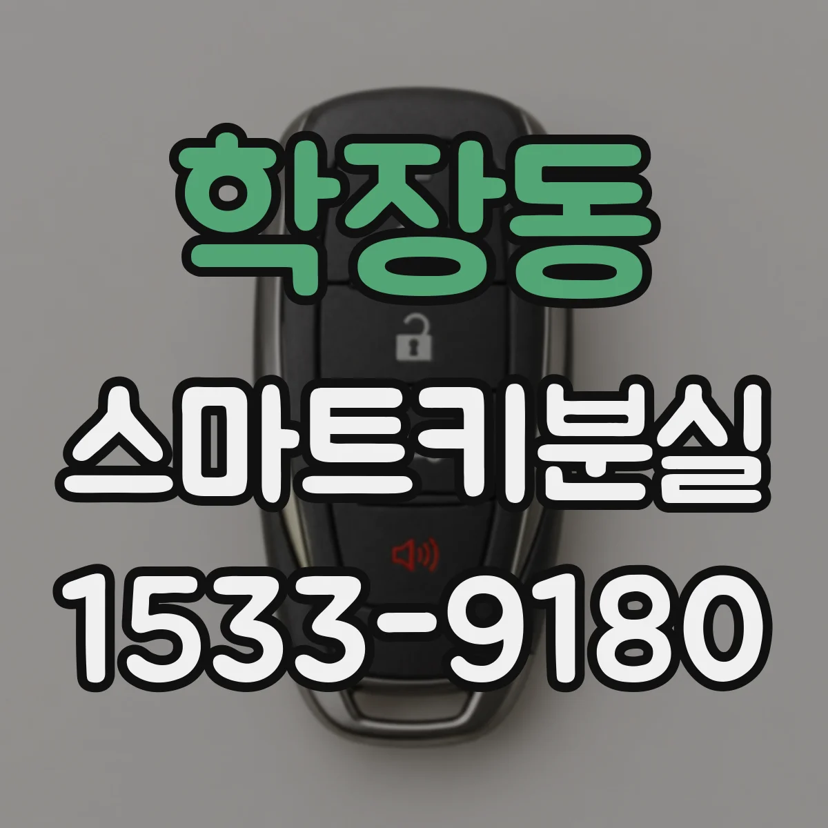 학장동 스마트키분실