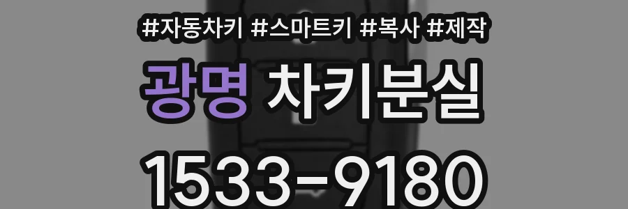 광명 차키분실
