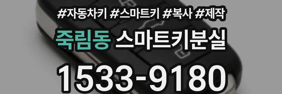 죽림동 스마트키분실