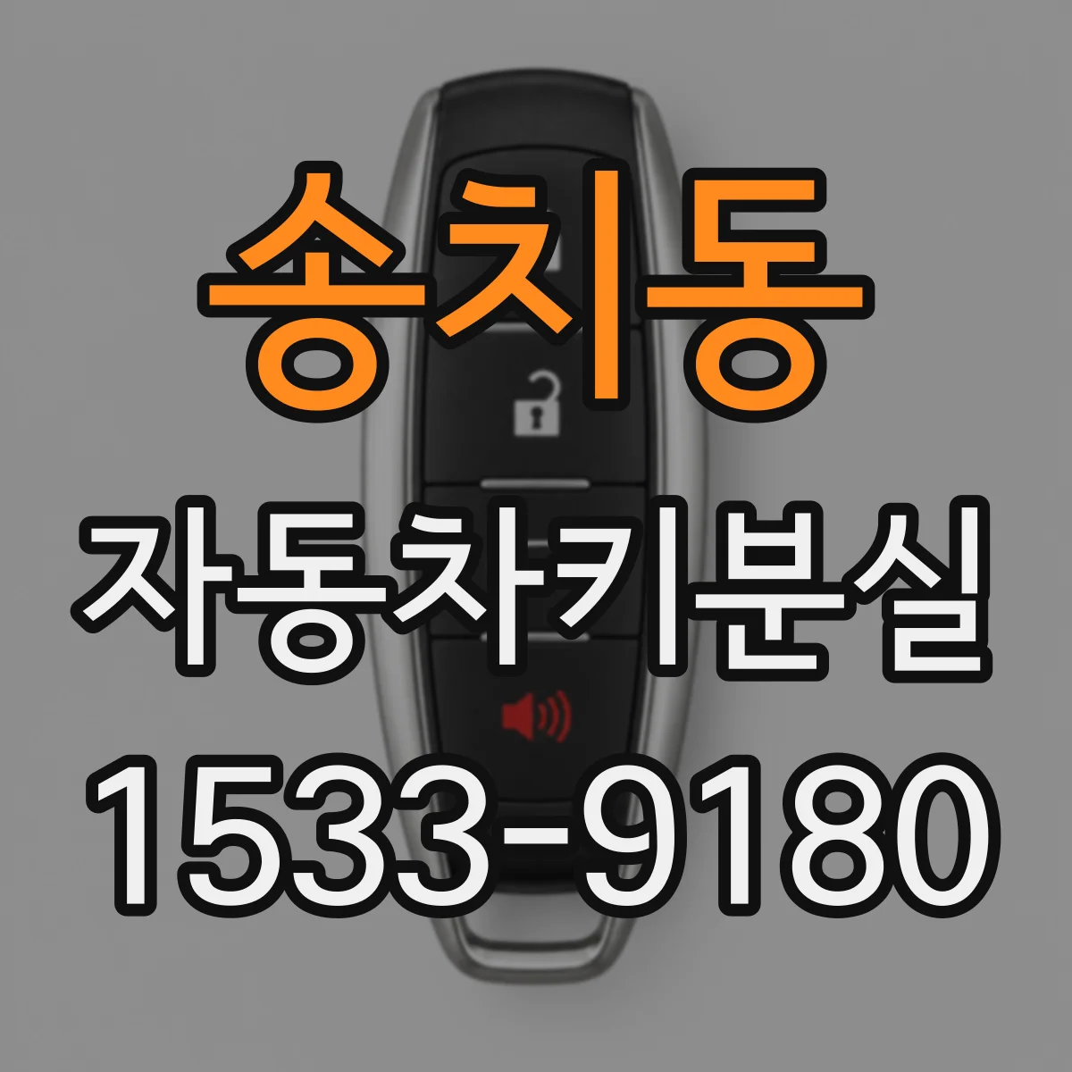 송치동 자동차키분실