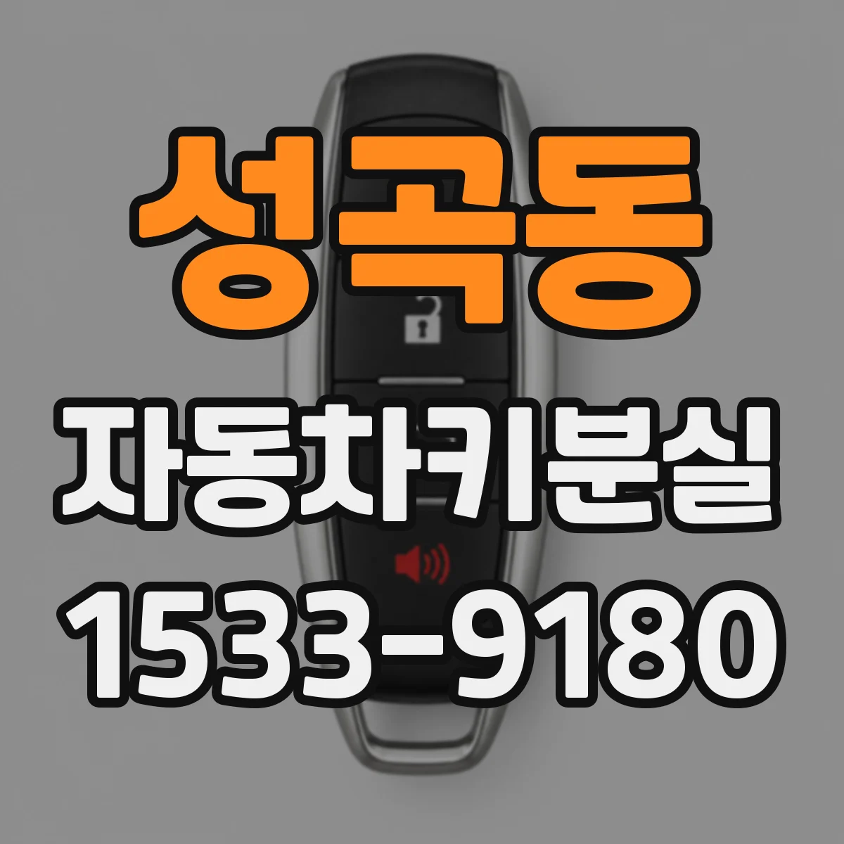 성곡동 자동차키분실