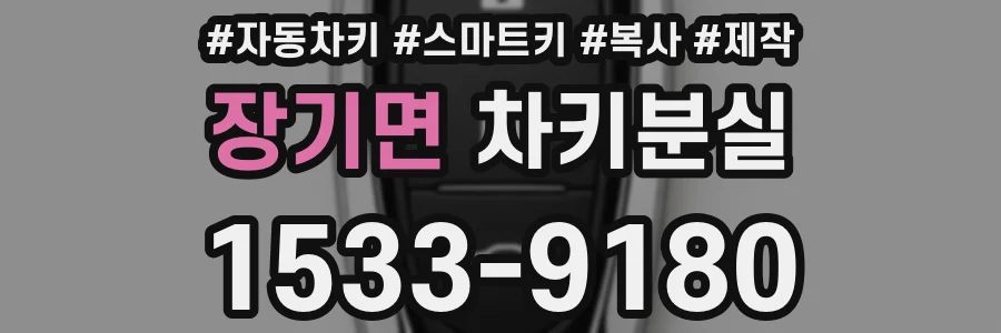 장기면 차키분실