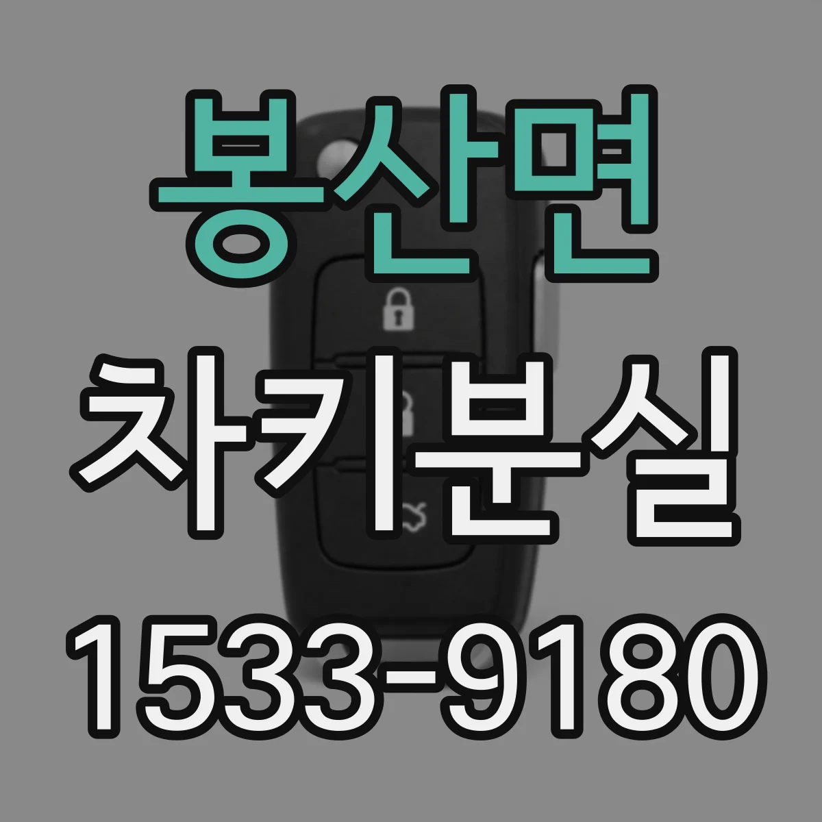 봉산면 차키분실