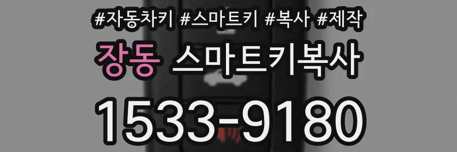 장동 스마트키복사
