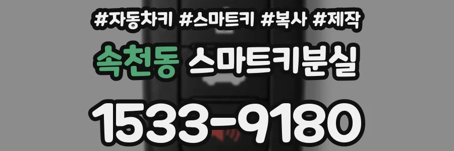속천동 스마트키분실