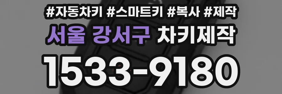 서울 강서구 차키제작