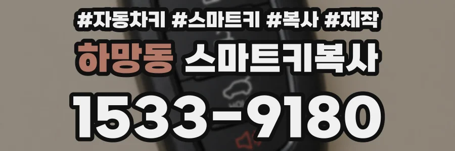 하망동 스마트키복사