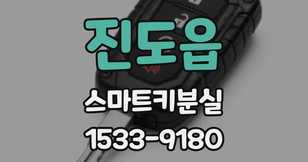진도읍 스마트키분실
