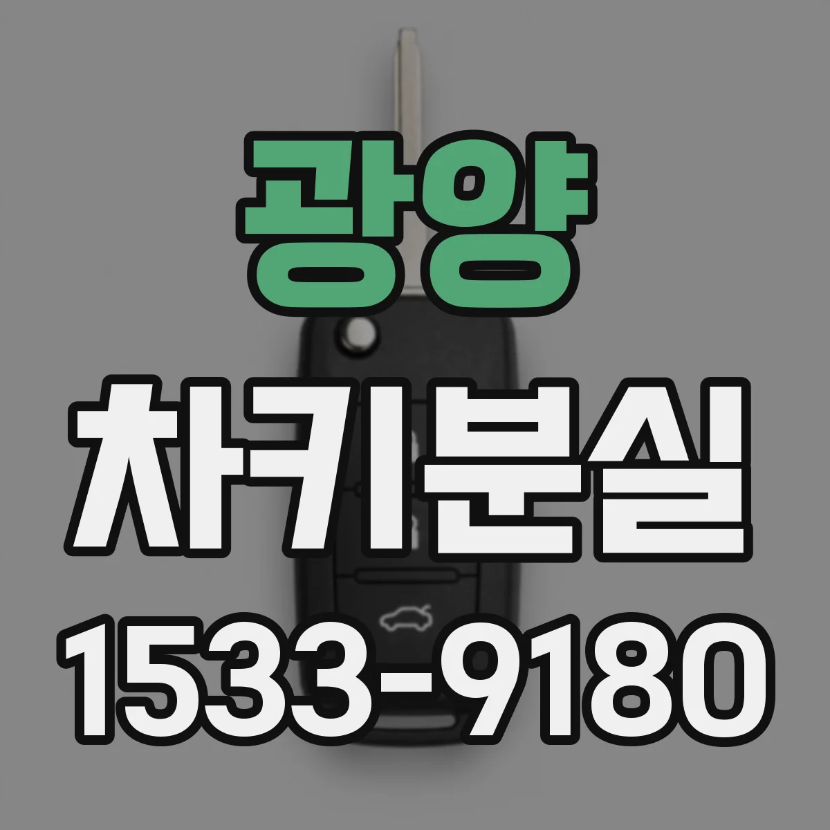 광양 차키분실