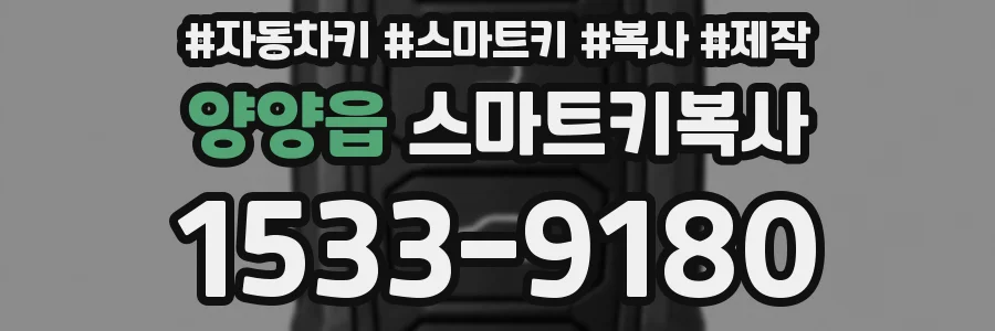양양읍 스마트키복사