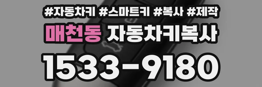 매천동 자동차키복사