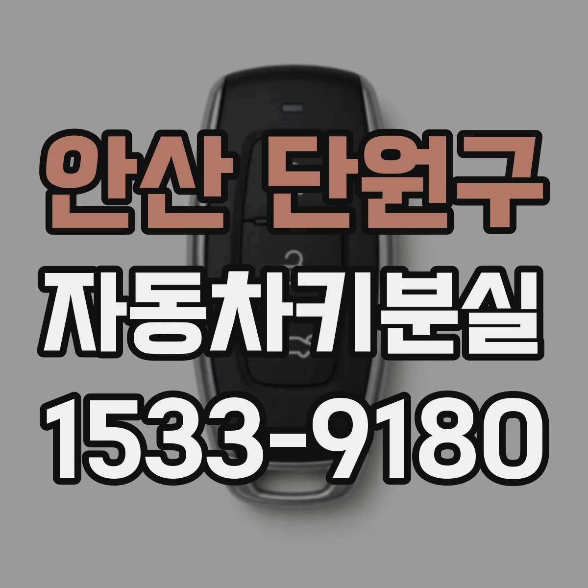 안산 단원구 자동차키분실
