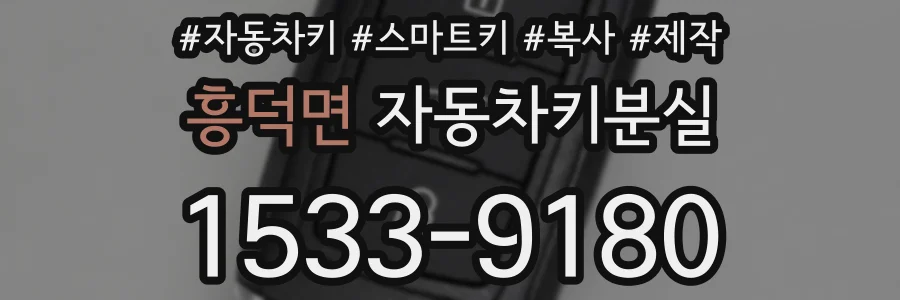 흥덕면 자동차키분실