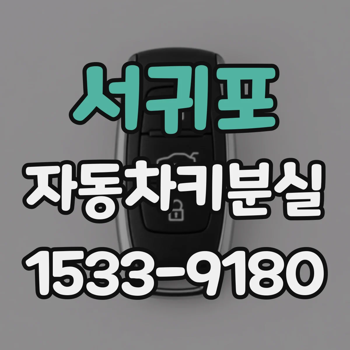 서귀포 자동차키분실